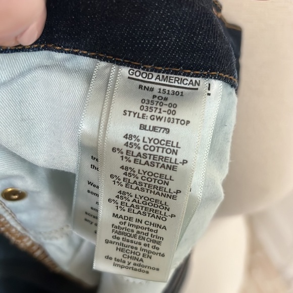 Good American Good Waist High Rise Skinny Jeans - Picture 5 of 5